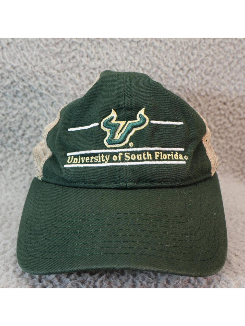 South Florida USF Bulls Hat Dad Trucker Hat $36 MSRP TheGame